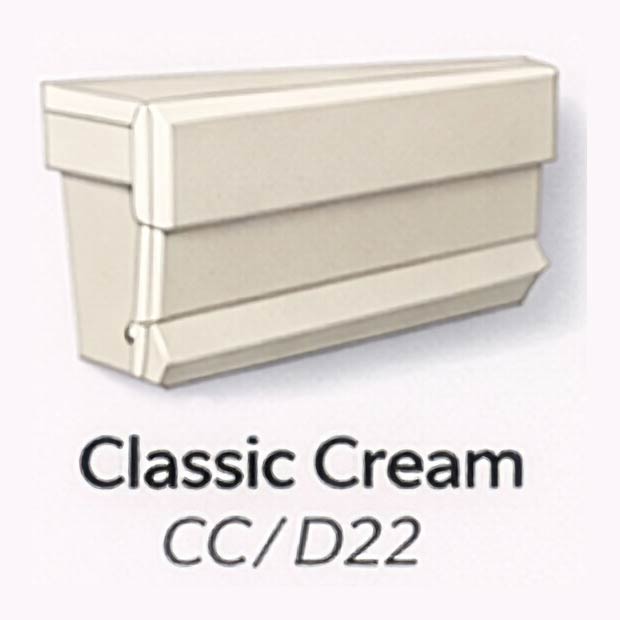 Seamless Gutter Color Weatherford TX Classic Cream Ross Gutters