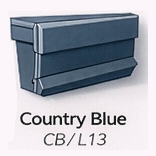 Seamless Gutter Color Weatherford TX Country Blue Ross Gutters