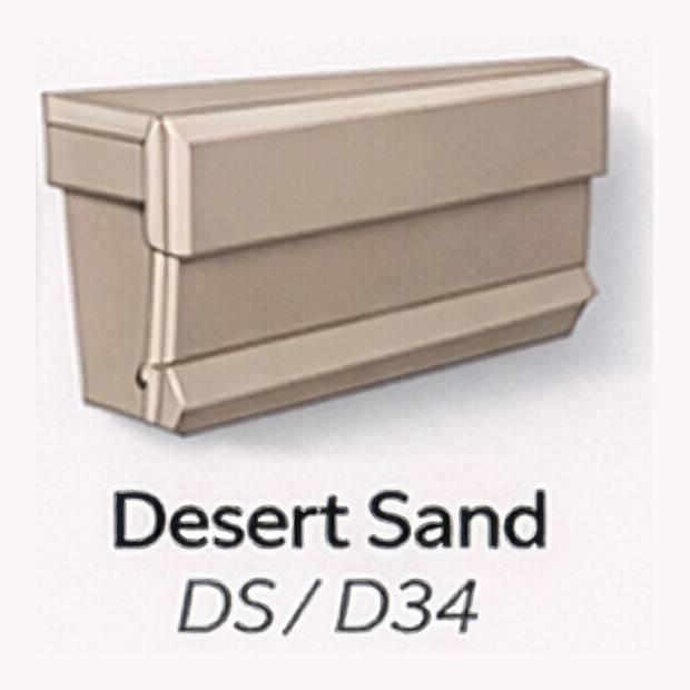 Seamless Gutter Color Weatherford TX Desert Sand Ross Gutters