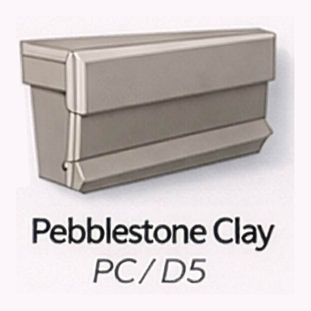 Seamless Gutter Color Weatherford TX Pebblestone Clay Ross Gutters