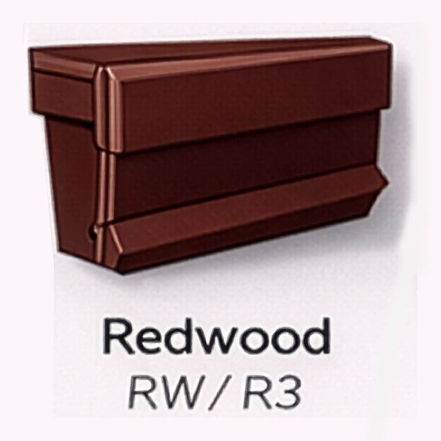 Seamless Gutter Color Weatherford TX Redwood Ross Gutters