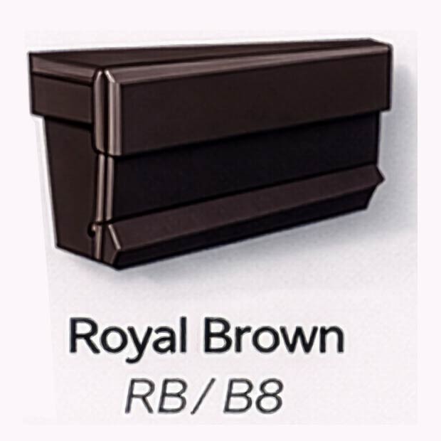 Seamless Gutter Color Weatherford TX Royal Brown Ross Gutters