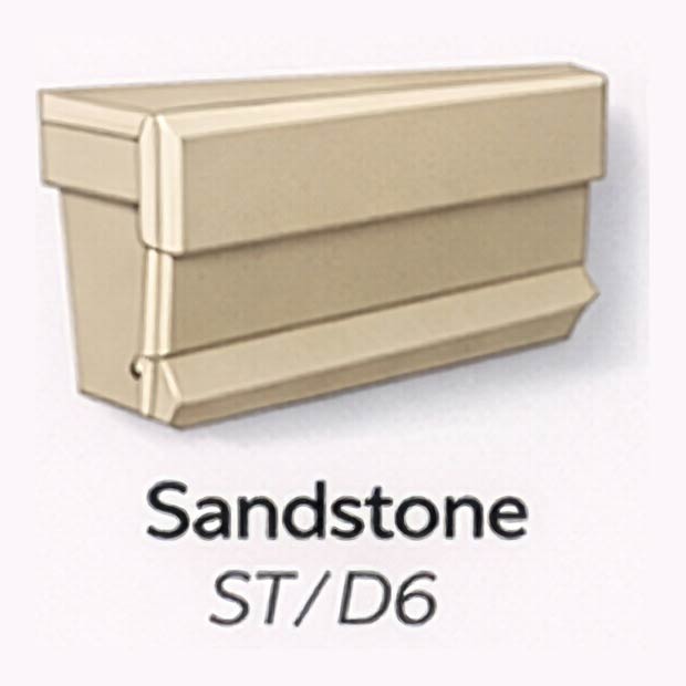 Seamless Gutter Color Weatherford TX Sandstone Ross Gutters