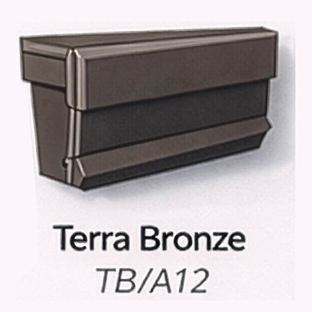 Seamless Gutter Color Weatherford TX Terra Bronze Ross Gutters