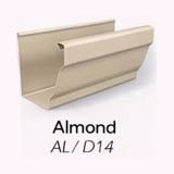 Weatherford TX Seamless Gutter Color Almond Ross Gutters