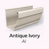 Weatherford TX Seamless Gutter Color Classic Antique Ivory Ross Gutters