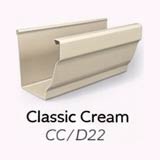 Weatherford TX Seamless Gutter Color Classic Cream Ross Gutters