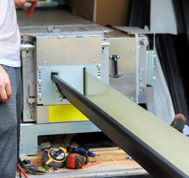 Onsite Seamless Gutter Fabrication Weatherford Tx